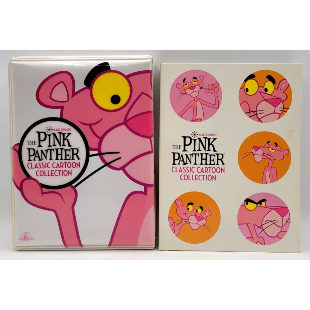 The Pink Panther Comedy DVD Classic Cartoon Collection 5 Discs Collector's Set